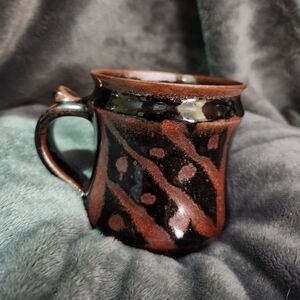 Hand-thrown coffee mug
